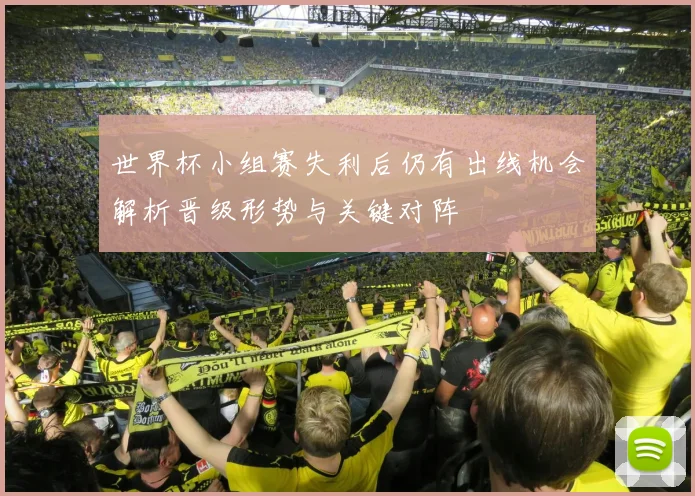 世界杯小组赛失利后仍有出线机会解析晋级形势与关键对阵